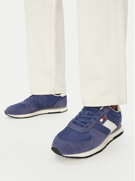 Tommy Jeans Sneakers Tommy Jeans Tjm Eva Runner Mix Material EM0EM01737 Albastru