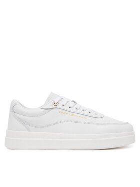 Tommy Hilfiger Sneakers Tommy Hilfiger Modern Court Sneaker Lthr FW0FW08800 Weiß
