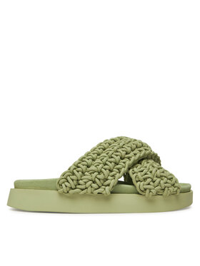 Inuikii Шльопанці Inuikii Woven 70104-105 Зелений
