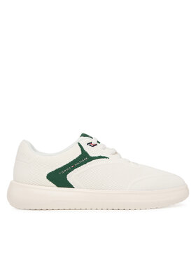 Tommy Hilfiger Snīkeri Tommy Hilfiger Th Modern Lightcup Knit FM0FM05886 Balts