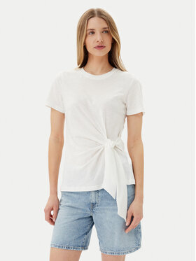 Tommy Hilfiger Tommy Hilfiger Marškinėliai WW0WW44559 Écru Regular Fit