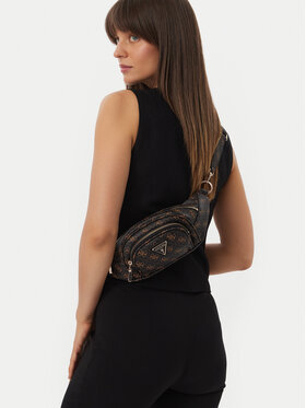 Guess Сумка на пояс﻿ Guess Latona Travel TWHQ92 11080 Чорний