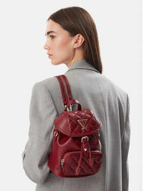 Guess Batoh Guess J6BZ03 W3961 Tmavě červená