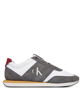 Calvin Klein Sneakers Calvin Klein Retro Runner Band Lth-Su HM0HM02212 Grau