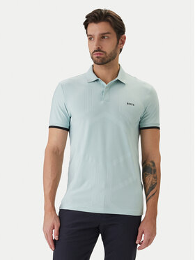 BOSS BOSS Polo Chip Hexa 50554561 Turquesa Regular Fit
