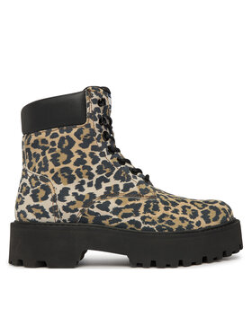 Tommy Jeans Ghete Tommy Jeans Tjw Platform Cheetah Boots EN0EN03140 Maro