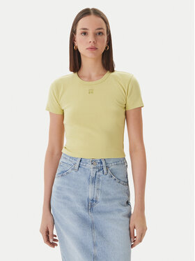 HUGO HUGO Футболка Delanor 50512000 Svetlozelena Slim Fit