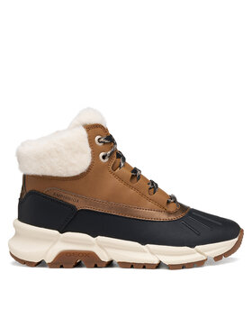 Geox Šnurovacia obuv Geox J Flexyper Plus Girl B Abx J56NGA 0MECE CR69B S Hnedá