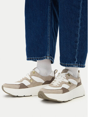 Geox Sneakersy Geox D Diamanta D36UFE 08522 C0118 Bílá