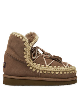 Mou Снігоходи Mou Eskimo Scoubidoo Lace FW101124A Коричневий