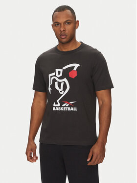 Reebok Reebok Футболка 100218839 Чорний Regular Fit