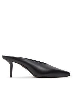 Max Mara Şlapi Max Mara Mmmulecalf 24245261716 Negru