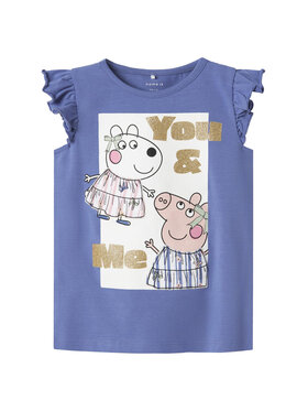 NAME IT NAME IT Top Peppa 13242959 Modra Regular Fit