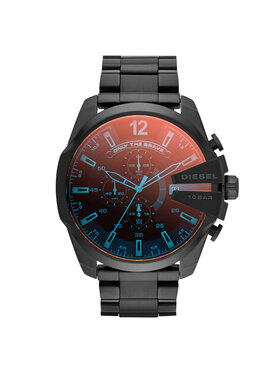 Diesel Годинник Diesel Mega Chief DZ4318 Чорний