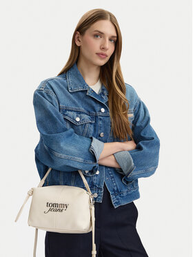 Tommy Jeans Soma Tommy Jeans Tjw Bold Camera Bag AW0AW18470 Écru