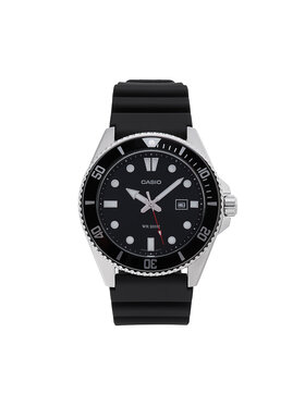 Casio Zegarek Casio Duro Diver MDV-107-1A1VEF Czarny