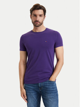 Tommy Hilfiger Tommy Hilfiger Camiseta MW0MW10800 Violeta Slim Fit