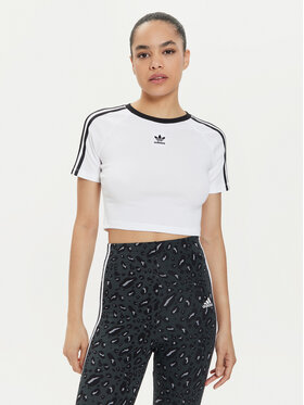 adidas adidas Футболка 3-Stripes Baby IP0662 Білий Slim Fit