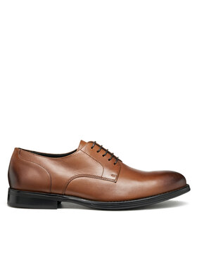 Geox Półbuty Geox U Barberigo U56MBC 00043 C6610 Brązowy