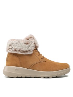 Skechers Botines planos Skechers Plush Dreams 144042/CSNT Marrón