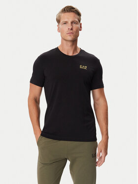 EA7 Emporio Armani EA7 Emporio Armani Camiseta 8NPT27 PJVQZ MC004 Negro Regular Fit