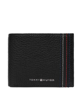 Tommy Hilfiger Portafoglio Tommy Hilfiger Th Central Mini Cc Wallet AM0AM14232 Nero