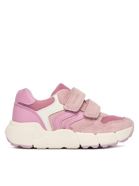 Geox Sneakersy Geox B Flexyper Mini Girl B656NA 01422 C8314 S Ružová