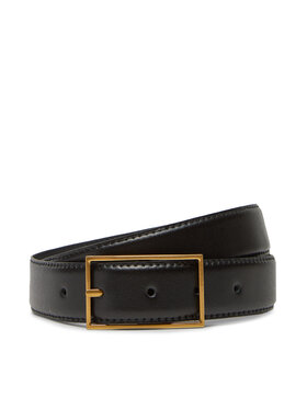 Calvin Klein Pánsky opasok Calvin Klein Classic Buckle Belt 30Mm LV04D7014G Čierna