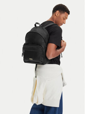 Calvin Klein Rucksack Calvin Klein Sleek Round Backpack LV04D3143G Schwarz