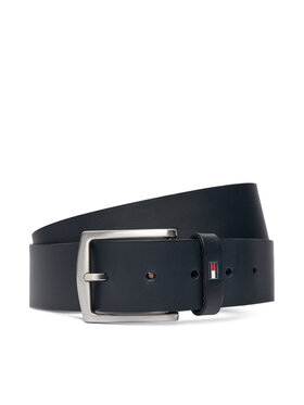 Tommy Hilfiger Pánsky opasok Tommy Hilfiger New Denton Belt 4.0 E367863162 85 Čierna