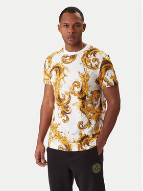 Versace Jeans Couture Versace Jeans Couture Camiseta 80GAH6S0 JS543 Blanco Regular Fit