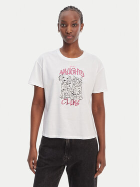 Liu Jo Liu Jo Camiseta WA6132 JS923 Blanco Regular Fit