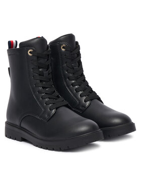 Tommy Hilfiger Auliniai batai Tommy Hilfiger T3A5-35157-1355 Juoda