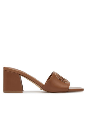 Guess Iešļūcenes Guess FLJGAS LEA03 Brūns