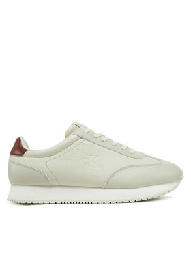 Calvin Klein Jeans Sneakersy Calvin Klein Jeans Runner Laceup Tc YM0YM01187 Béžová