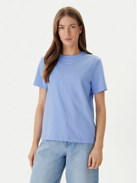 Calvin Klein Calvin Klein Camiseta 20s Classic Logo LV147C857G Azul Regular Fit