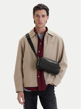 Tommy Hilfiger Crossover torbica Tommy Hilfiger Th Flag Monogram Camera Bag AM0AM14297 Crna
