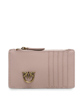 PINKO Etui na karty kredytowe Pinko Airone Cardholder AI 23-224 PCPL 100251 A0F1 Różowy