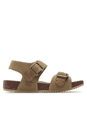 Timberland Sandály Timberland Castle Island 2 Strap TB0A5SYWDR01 Béžová
