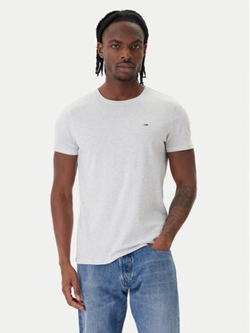 Tommy Jeans Tommy Jeans Póló DM0DM04411 Szürke Slim Fit