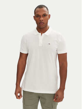 Tommy Jeans Tommy Jeans Pólóing DM0DM20676 Fehér Slim Fit