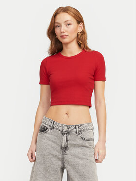 JJXX JJXX Футболка Florie 12217164 Червоний Slim Fit