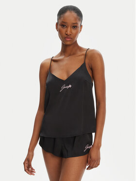 Juicy Couture Juicy Couture Сорочка-піжама JCLCT125511 Чорний Regular Fit