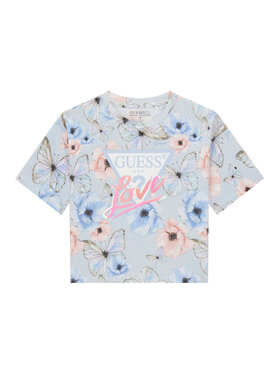 Guess Guess Camiseta J6RI08 K6YW4 Celeste Regular Fit