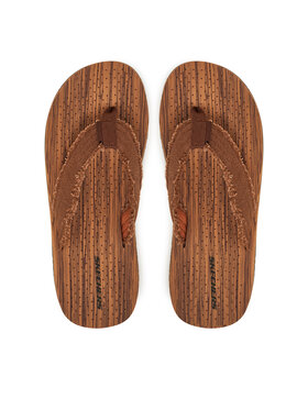 Skechers Čības uz pirksta Skechers Tantric-Fritz 205098/BRN Brūns