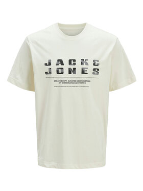 Jack & Jones Jack & Jones Футболка Recharge 12274716 Бежевий Relaxed Fit