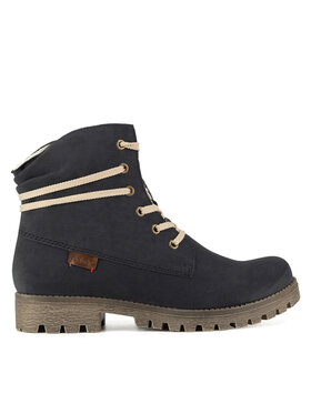 Rieker Schnürschuhe Rieker 78550-14 Blau