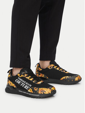 Versace Jeans Couture Снікерcи Versace Jeans Couture 80YA3SA5 Чорний