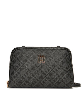 Tommy Hilfiger Kabelka Tommy Hilfiger Th Monoplay Le Mini Crossover AW0AW17712 Čierna
