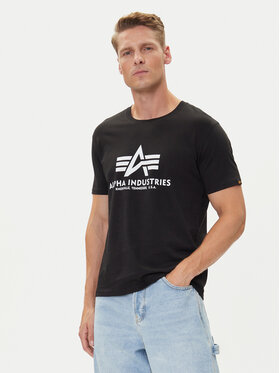 Alpha Industries Alpha Industries Футболка Basic T-Shirt 100501 Чорний Regular Fit